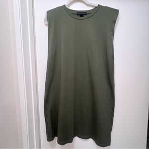 Sanctuary Olive Green muscle tank dress